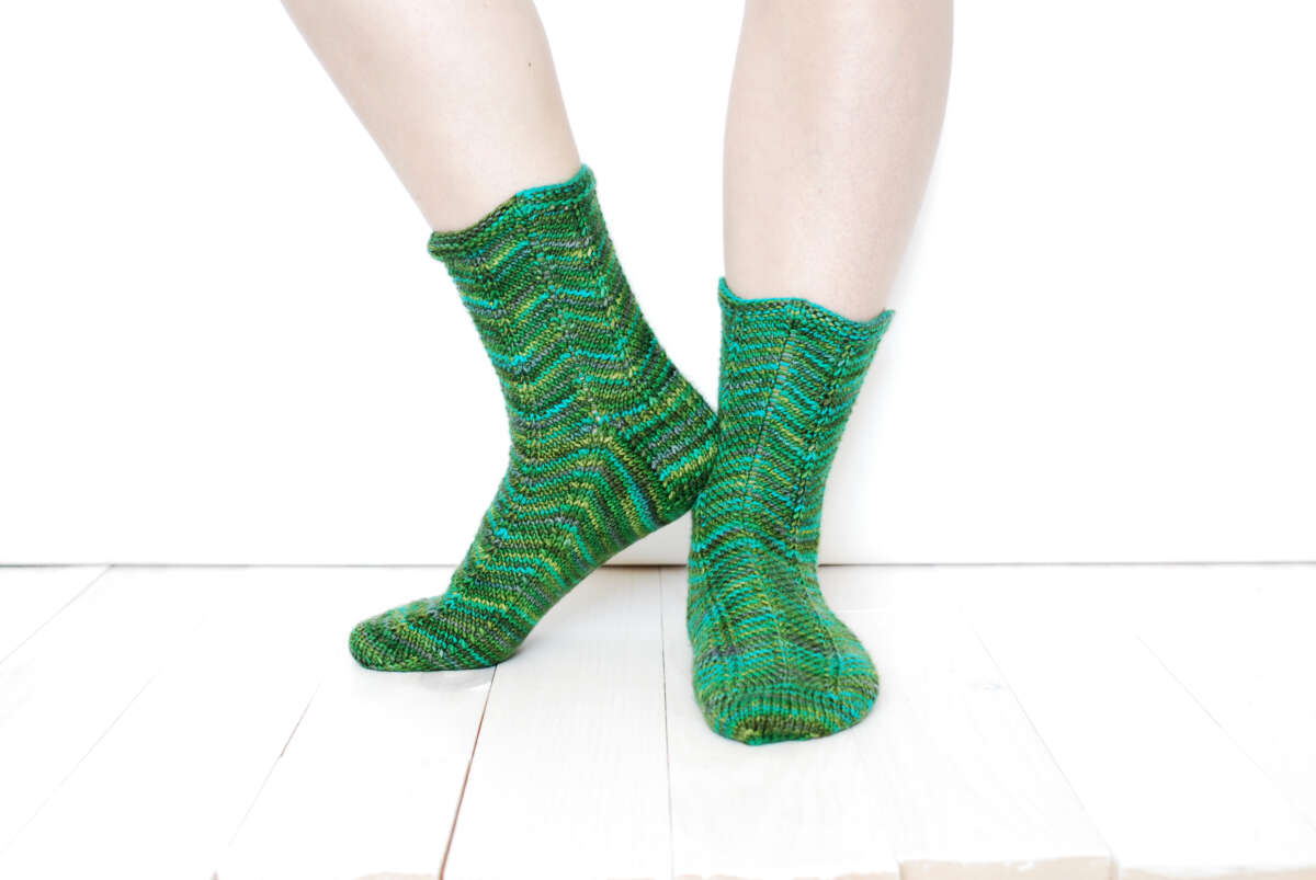 Bordello Socks in Eden